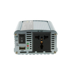 Whitenergy Przetwornica samochodowa 350/700W 12V(DC)- 230V(AC) z portem USB