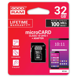 Karta pamięci 32 GB GOODRAM microCARD M1A0/M1AA z UHS-I