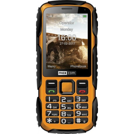 Telefon Maxcom STRONG MM920 żółty