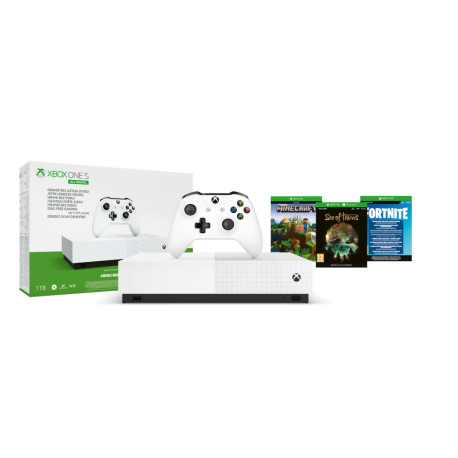 Konsola MICROSOFT Xbox One S 1TB All-Digital Edition + Minecraft