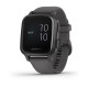 Garmin Venu Sq Niebieskoszara ramka alu szara koperta pasek silikon 010-02427-10