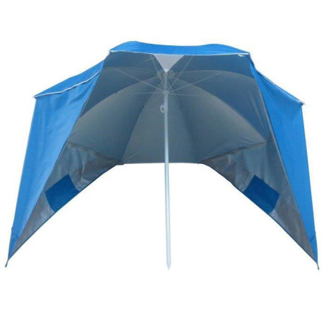 Parasol plażowy składany - parawan, 2w1